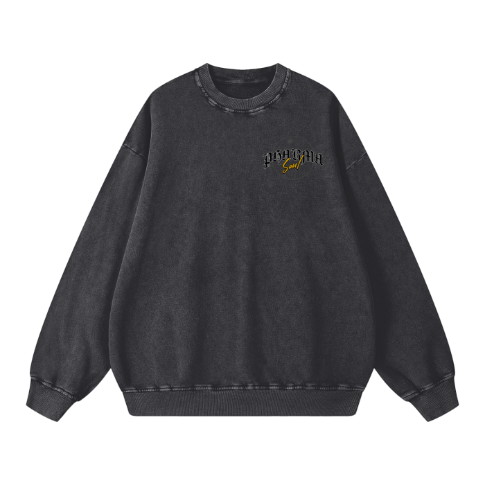 Chemical Wash Docking Sweatshirt スウェット XG Chemical WashDocking Sweatshirt スウェット Chemical Wash