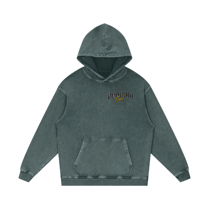 Acid Wash Oversize Hoodie