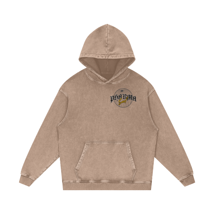 Acid Wash Oversize Hoodie