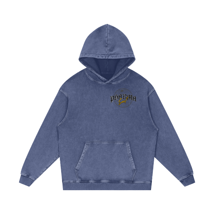 Acid Wash Oversize Hoodie